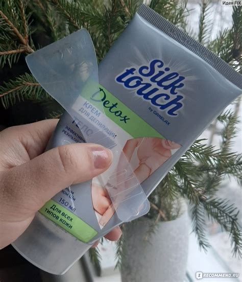 Крем для депиляции CARELAX SILK TOUCH DETOX - «Перестарались. Нет и еще ...