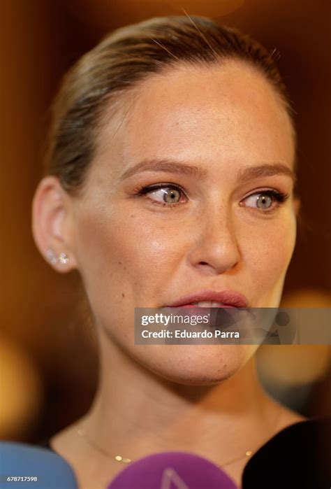 Model Bar Refaeli attends the 'Conde Nast Traveler awards' photocall ...