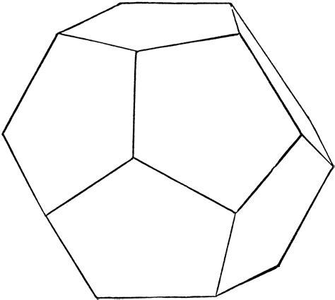 Printable Dodecahedron Template - Printable Word Searches