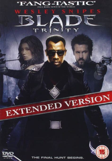 amazoncom blade trinity extended version dvd movies tv