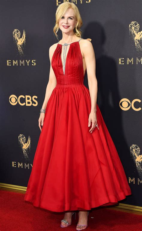 Emmys 2017 Red Carpet: Nicole Kidman Wears Calvin Klein by Appointment