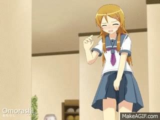 Omorashi Omoani - "There's no way my sister is peeing!" on Make a GIF