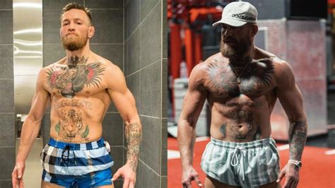 Conor McGregor Bulks Up to 190 Pounds While Recovering From Leg Injury ...