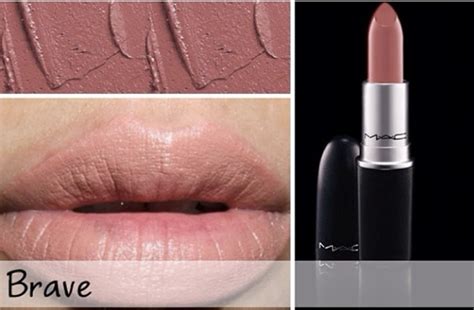 Mac Batom Cor De Boca - Brave da M.A.C é um batom cor de boca rosado, com acabamento satin ...