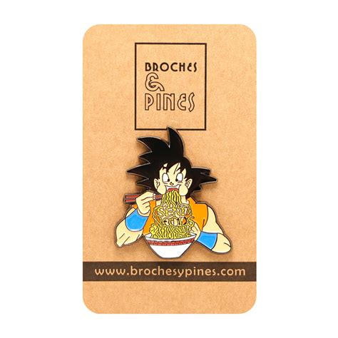 Pin "Send Noods"- Gokú - Dragon Ball - Anime – Broches y Pines