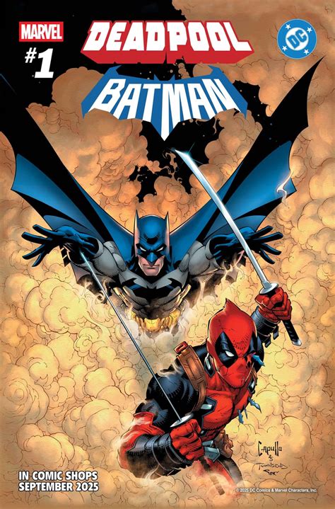 deadpoolbatman  arrives  comic shops  september marvel