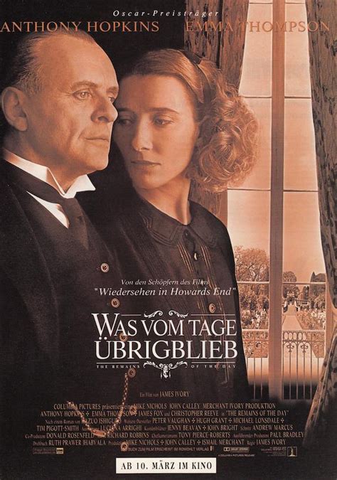 The Remains of the Day (1993) - Poster US - 2004*3000px