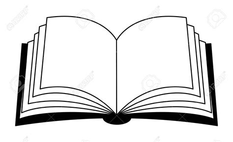 Ouvrir le livre vecteur cliparts silhouette, symbole, icône du design ...