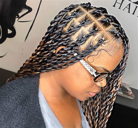 African Twist Braids