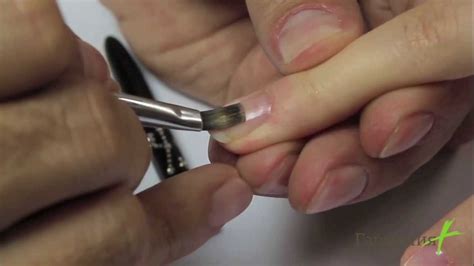 Gelish: покрытие ногтей гелевым лаком; видеоинструкция - YouTube