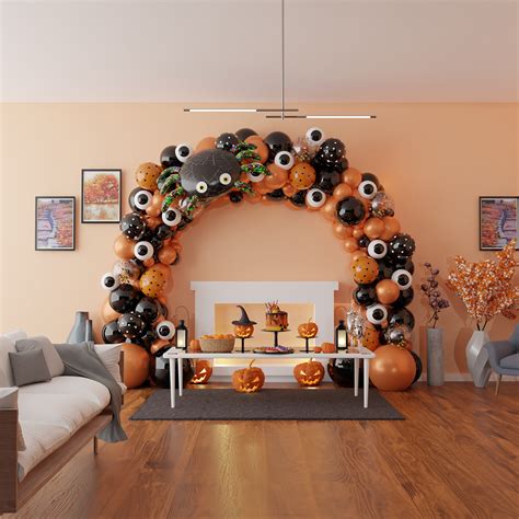 halloween interior decor series ii  behance