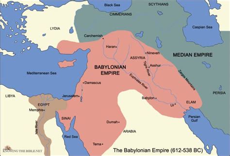 Assyria And Babylonia Map