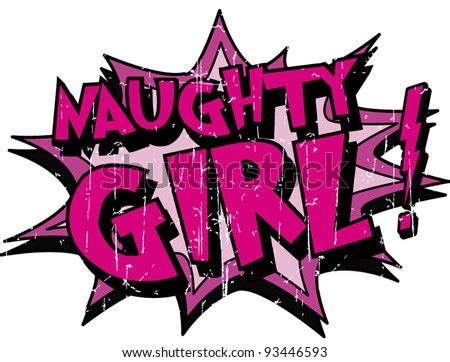 Naughty Girl Stock Vector 93446593 - Shutterstock