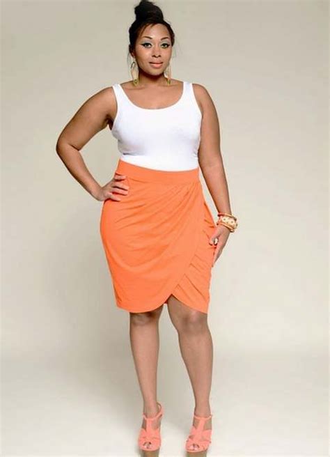 Модные юбки для полных девушек и женщин, весна-лето 2017 | Plus size ...