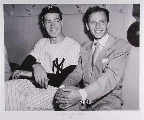 The Hulton Archive - Joe DiMaggio & Frank Sinatra "A Couple of Heavy ...