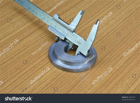 measuring instrument assign part sensing size stock photo