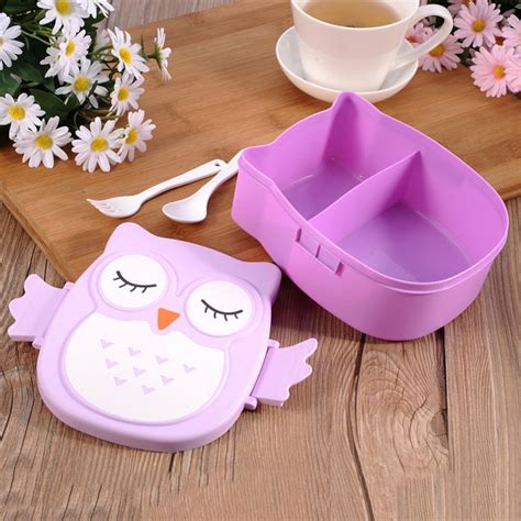 Owl Lunch Box - Kids Food Container