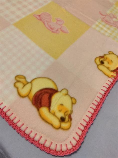 Winnie the Pooh Fleece Baby Blanket - Etsy