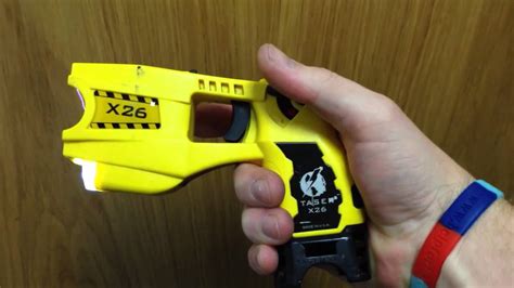 X26 Taser Test Cycle - YouTube