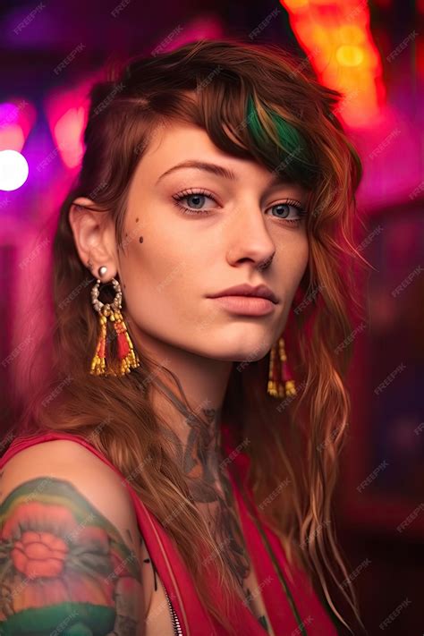 Premium AI Image | Stylish Mullet