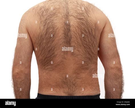 Hairy back man hi-res stock photography and images - Alamy