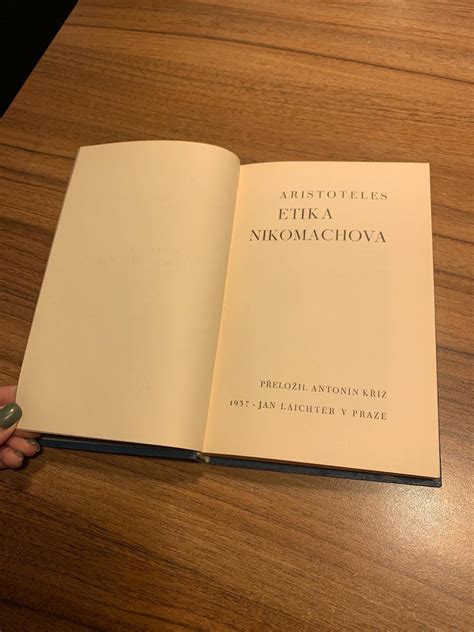 Aristoteles - Etika Nikomachova - 1937 | Aukro
