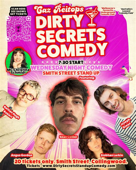 Dirty Secrets Comedy (@dirtysecretsstandupcomedy) • Instagram photos