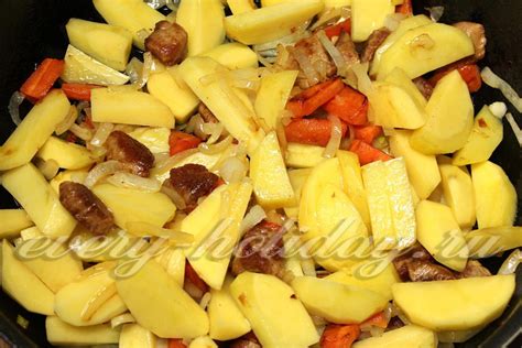 Рагу с мясом и овощами