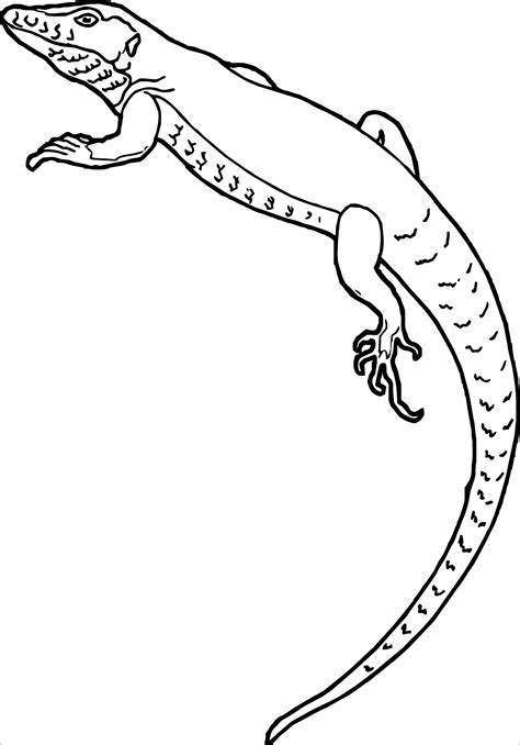 Printable Lizard