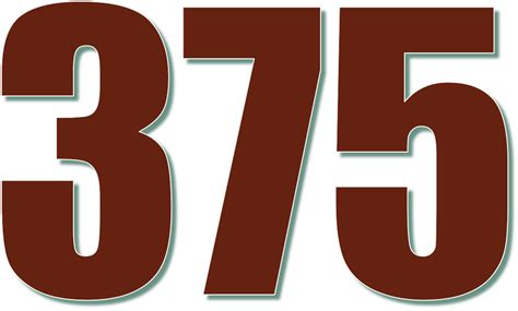 375 — триста семьдесят пять. натуральное нечетное число. регулярное ...