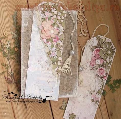 Мастер-класс по скрапбукингу: Практичная закладка | Handmade bookmarks ...