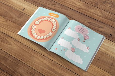 Детский альбом «Первый год жизни» on Behance
