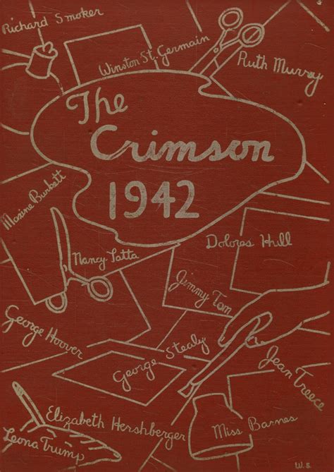 1942 yearbook from Goshen High School from Goshen, Indiana for sale