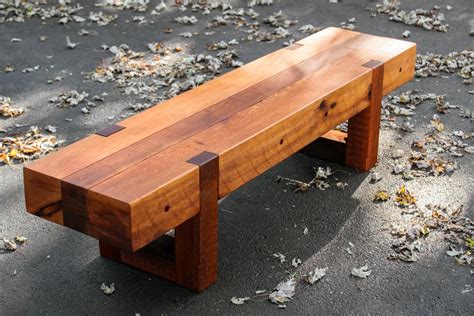 wood bench outdoor bench rustic bench coffee table etsy artofit