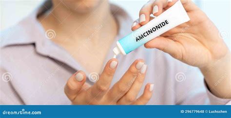 Amcinonide Medical Cream stock photo. Image of relieve - 296779648