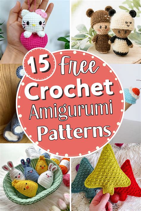 15 Free Crochet Amigurumi Patterns For Kids - Clairea Belle Makes