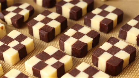 КАК ПРИГОТОВИТЬ ШАХМАТНОЕ ПЕЧЕНЬЕ ♟ПРОСТОЙ РЕЦЕПТ♟ Checkboard cookie ...