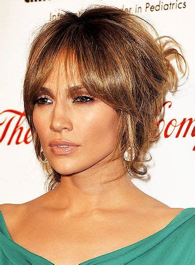 Jennifer Lopez Haircut With Bangs