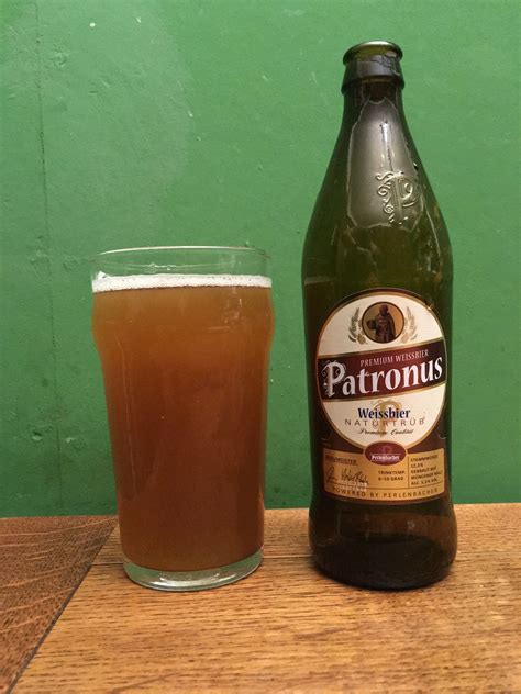 Patronus Weissbier by Perlenbacher of Germany. Wheaty smell and tastes ...