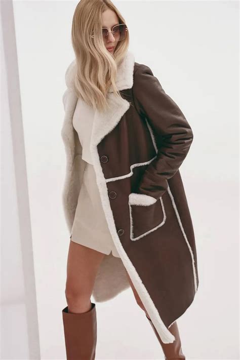 Натуральные женские дубленки 2024/2025 — секреты стиля | Stylish ...