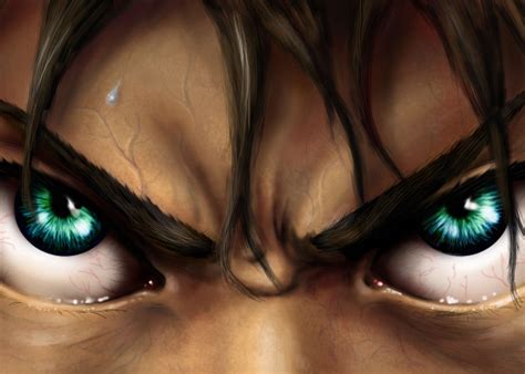 Картина GeekLand Attack on Titan Атака титанов глаза 60x40 AT 09.110 ...