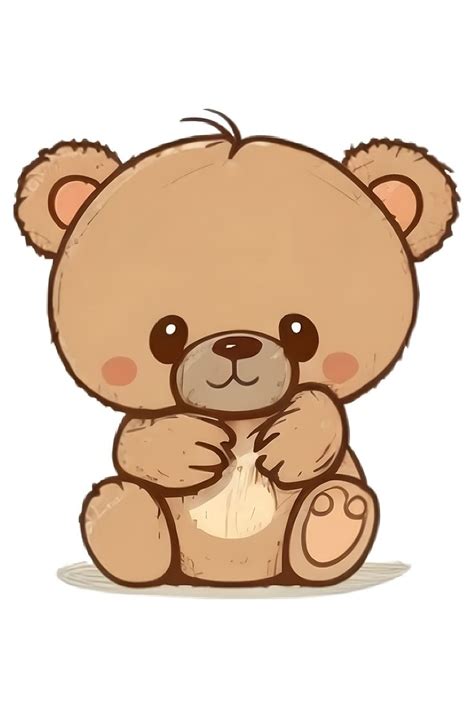 Teddy bear. Мишка. PNG. | Idee creative, Arte delle anime, Disegni
