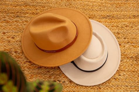 Free Photo | Assortment of stylish fedora hats