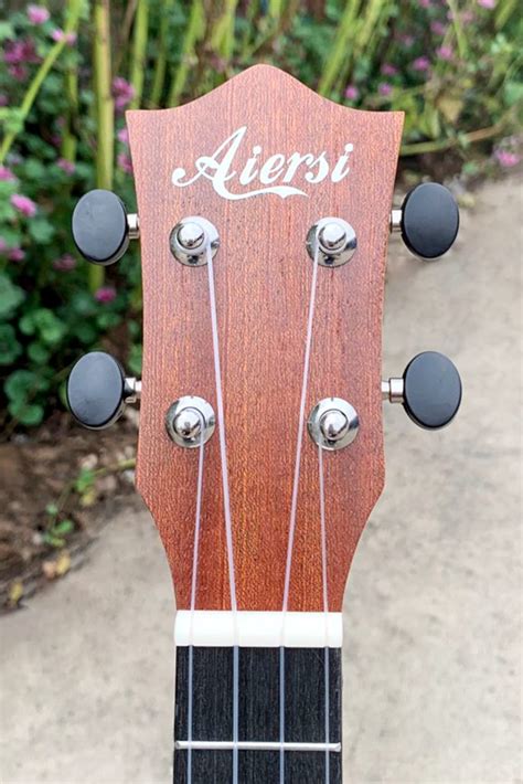 24 Inch Spruce Top Concert Ukulele - Aiersi Guitar