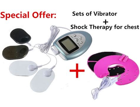 New Adult Sex Toys Vibrator Digital Shock Sex Machine for Chest Breast ...