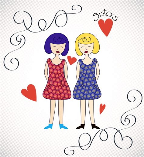 Sisters love twins Free Stock Photo - Public Domain Pictures