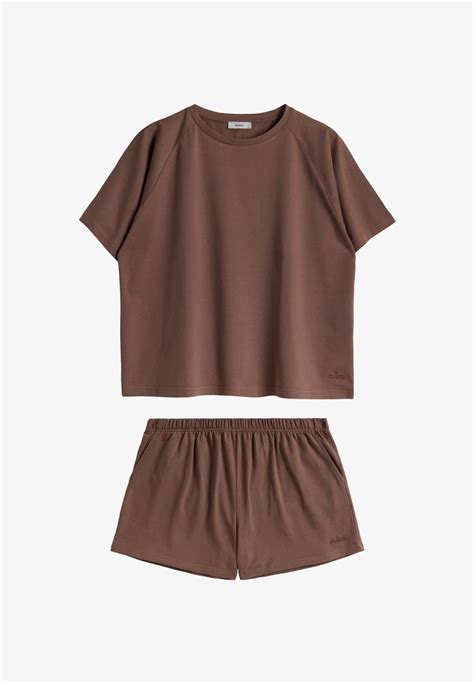 Atlantic SET - Piżama/brązowy - Zalando.pl