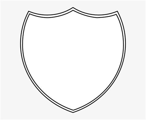 blank logo shield