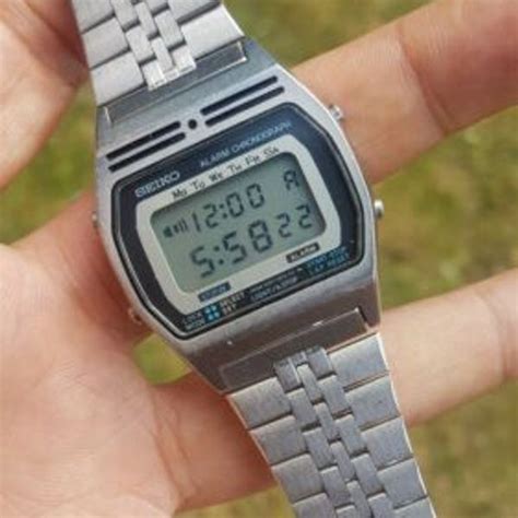 Vintage Seiko Digital Watch A257-5010.Vintage Seiko Digital Alarm ...