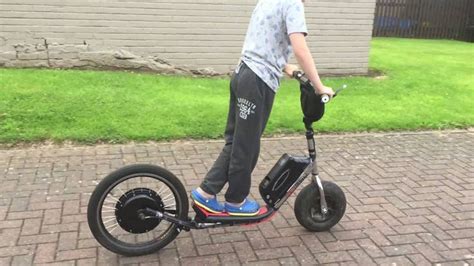 Homemade DIY Electric scooter | Elektrikli araç, Kaykay, Araç